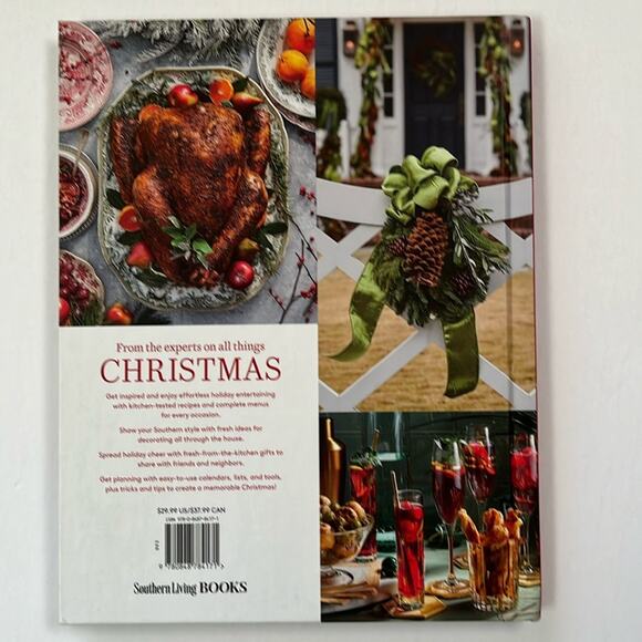 2020 Christmas with Southern Living Book Holiday Cooking & Decorating - Picture 3 of 8